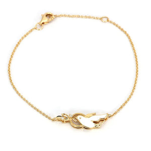 Ready Made | Yonah Dove Bracelet with Lab Grown Diamonds in 18K Gold