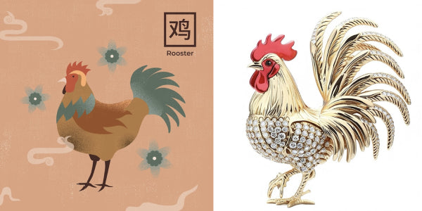 Rooster: Elegant and Detailed Designs with a Touch of Tradition