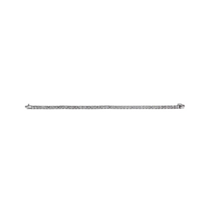 Round Moissanite Tennis Bracelet in 18K gold - LeCaine Gems