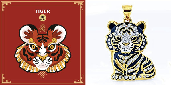 Tiger: Vibrant and Daring Designs with Colored Moissanites